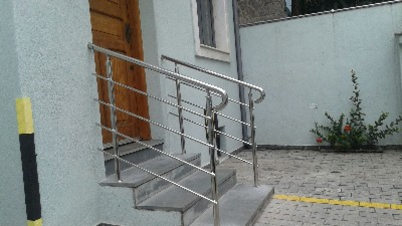 Corrimão de Inox para Escada Caracol Mogi das Cruzes - Corrimão de Inox para Rampa