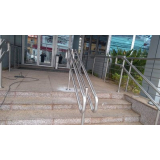 corrimão de acessibilidade para escada externa preço Mogi das Cruzes